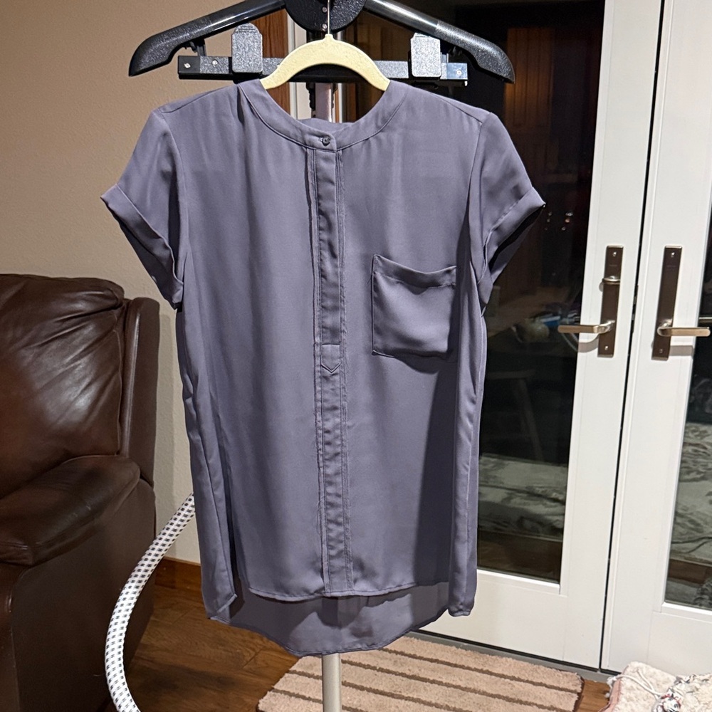 Elegant Dusty Purple Women's Top